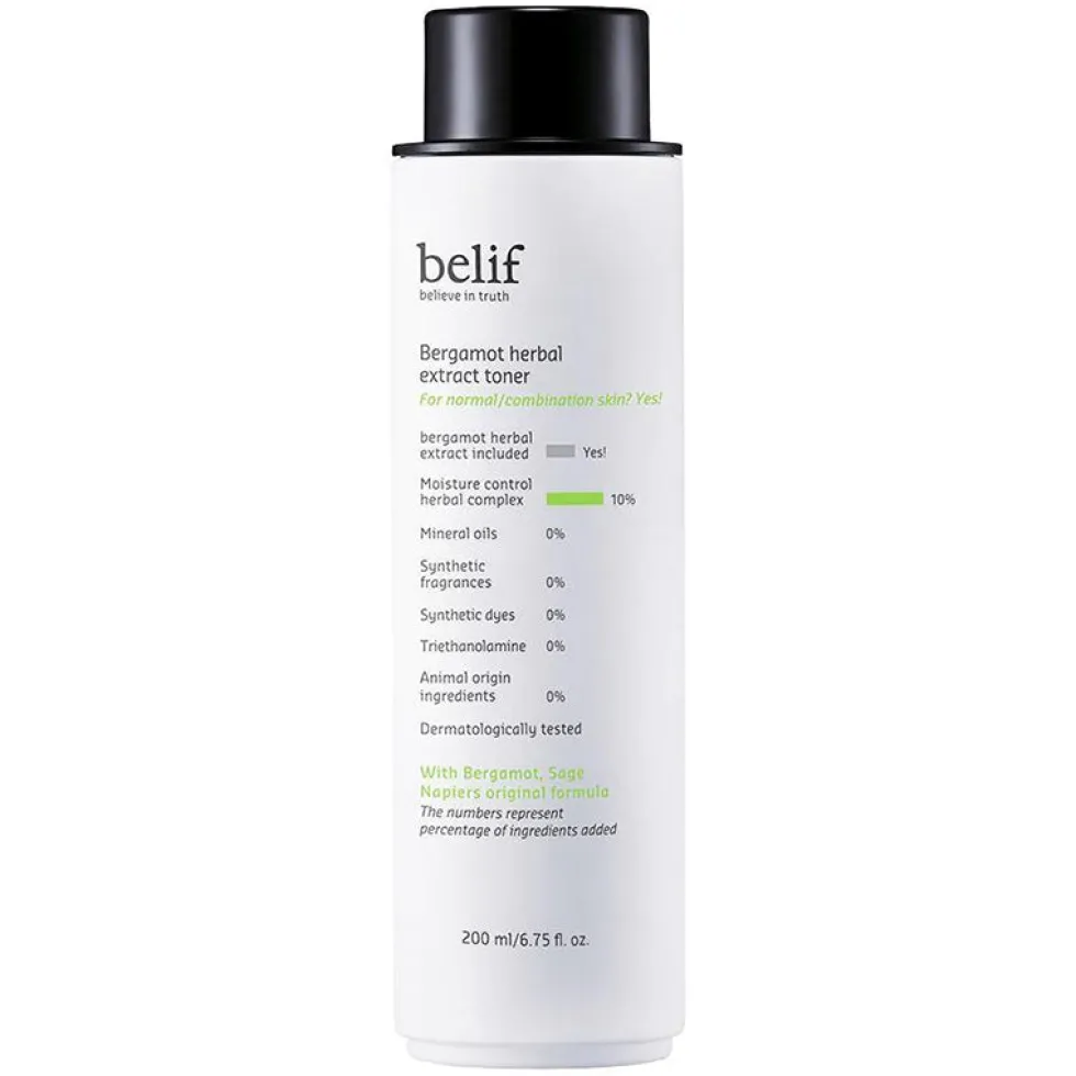 Bergamot Herbal Extract Toner