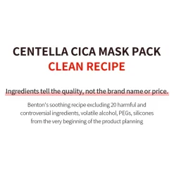Centella Cica Mask Pack