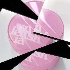 Don't Touch Glass Pink Cushion