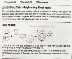 First Skin - Brightening mask