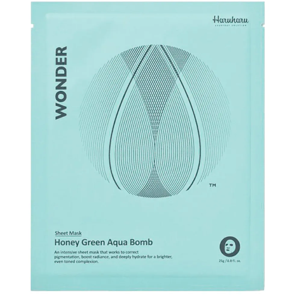 Honey Green Aqua Bomb Mask