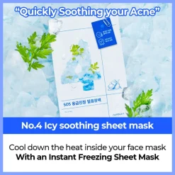 No.4 Icy Soothing Sheet Mask