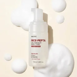 Rice Pepta Collagen Glow Bubble Toner
